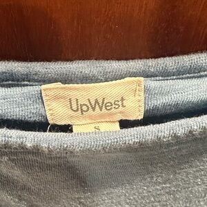 UpWest Light Blue Sleeveless Jumpsuit